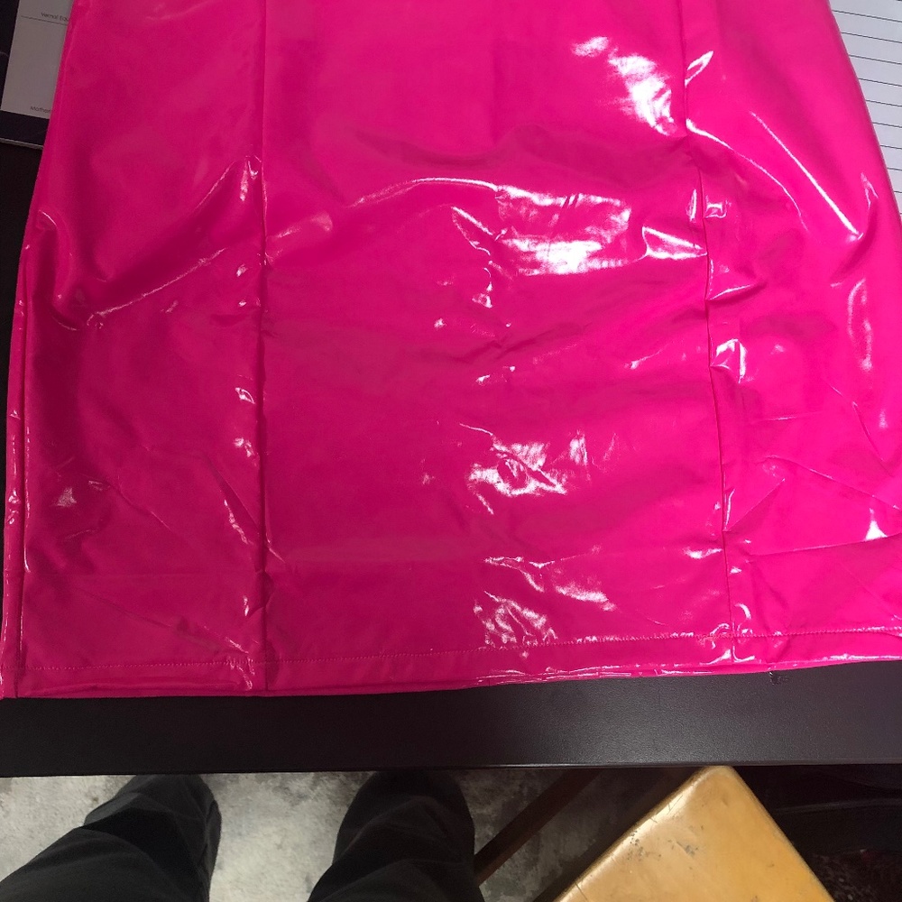 Large Neon/ Barbie Pink Skirt